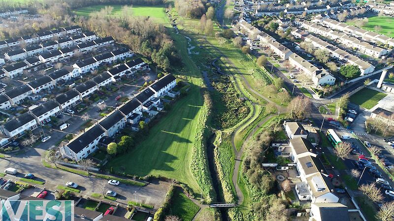Aerial of Tymon Park ICW
